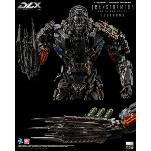 Transformers: Age of Extinction DLX Action Figure 1/6 Lockdown 24 cm