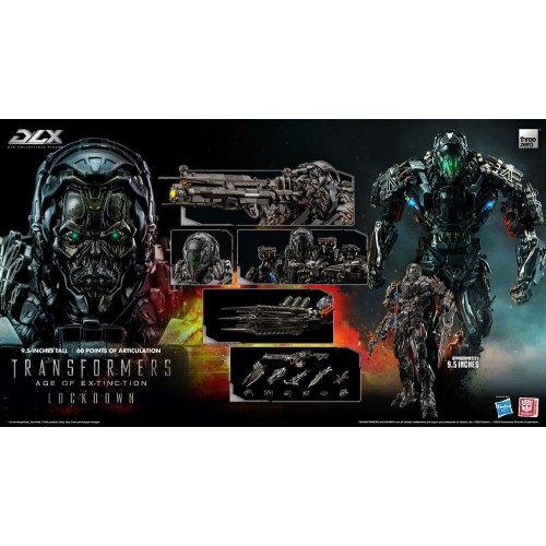 Transformers: Age of Extinction DLX Action Figure 1/6 Lockdown 24 cm