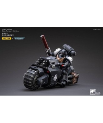 Warhammer 40k Vehicle 1/18 Black Templars Outrider Bike 22 cm