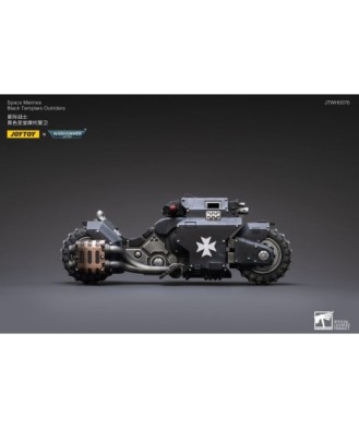 Warhammer 40k Vehicle 1/18 Black Templars Outrider Bike 22 cm