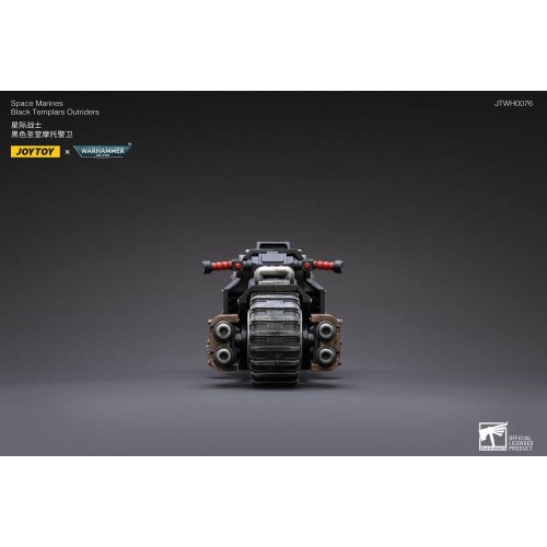 Warhammer 40k Vehicle 1/18 Black Templars Outrider Bike 22 cm