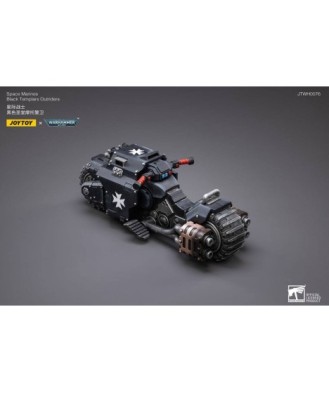Warhammer 40k Vehicle 1/18 Black Templars Outrider Bike 22 cm
