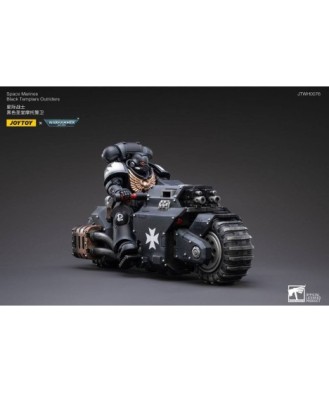 Warhammer 40k Vehicle 1/18 Black Templars Outrider Bike 22 cm