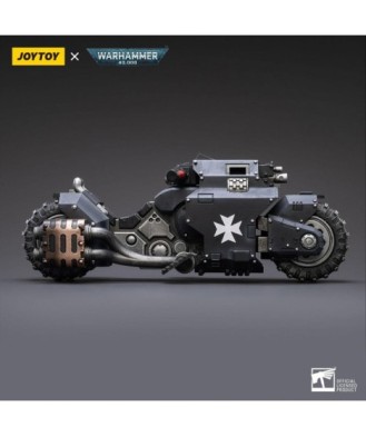Warhammer 40k Vehicle 1/18 Black Templars Outrider Bike 22 cm