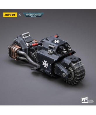 Warhammer 40k Vehicle 1/18 Black Templars Outrider Bike 22 cm