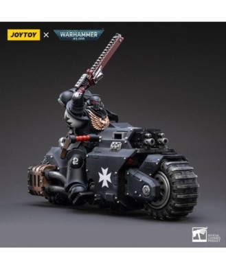Warhammer 40k Vehicle 1/18 Black Templars Outrider Bike 22 cm