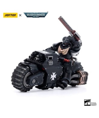 Warhammer 40k Vehicle 1/18 Black Templars Outrider Bike 22 cm