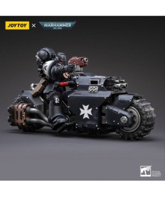 Warhammer 40k Vehicle 1/18 Black Templars Outrider Bike 22 cm
