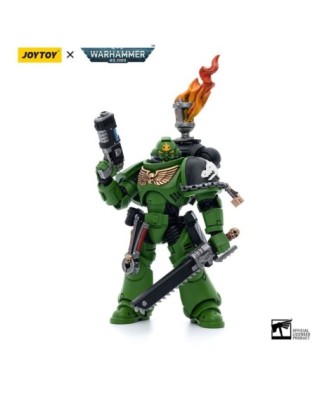 Warhammer 40k Action Figure 1/18 Salamanders Intercessors Sergeant Tsek'gan 12 cm