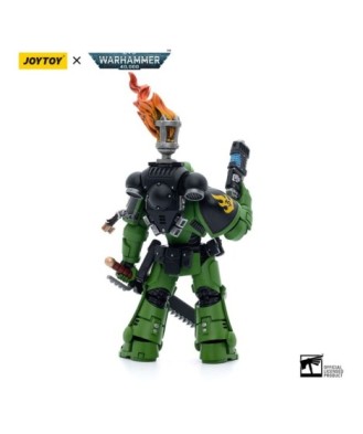 Warhammer 40k Action Figure 1/18 Salamanders Intercessors Sergeant Tsek'gan 12 cm