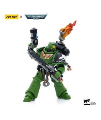 Warhammer 40k Action Figure 1/18 Salamanders Intercessors Sergeant Tsek'gan 12 cm
