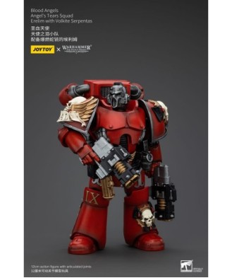 Warhammer The Horus Heresy Action Figure 1/18 Blood Angels Angel's Tears SquadErelim with Volkite Serpentas 12 cm