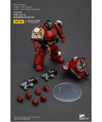 Warhammer The Horus Heresy Action Figure 1/18 Blood Angels Angel's Tears SquadErelim with Volkite Serpentas 12 cm