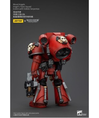 Warhammer The Horus Heresy Action Figure 1/18 Blood Angels Angel's Tears SquadErelim with Volkite Serpentas 12 cm