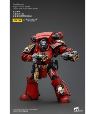 Warhammer The Horus Heresy Action Figure 1/18 Blood Angels Angel's Tears SquadErelim with Volkite Serpentas 12 cm