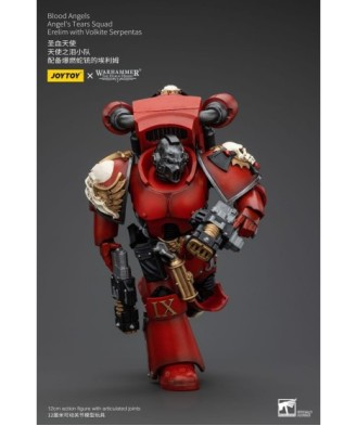 Warhammer The Horus Heresy Action Figure 1/18 Blood Angels Angel's Tears SquadErelim with Volkite Serpentas 12 cm