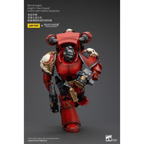 Warhammer The Horus Heresy Action Figure 1/18 Blood Angels Angel's Tears SquadErelim with Volkite Serpentas 12 cm