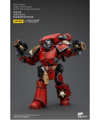 Warhammer The Horus Heresy Action Figure 1/18 Blood Angels Angel's Tears SquadErelim with Volkite Serpentas 12 cm