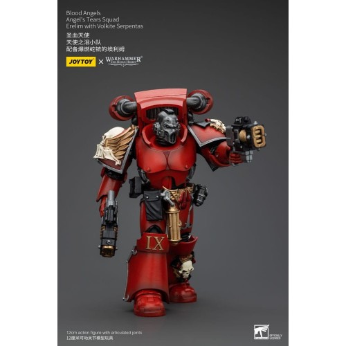Warhammer The Horus Heresy Action Figure 1/18 Blood Angels Angel's Tears SquadErelim with Volkite Serpentas 12 cm