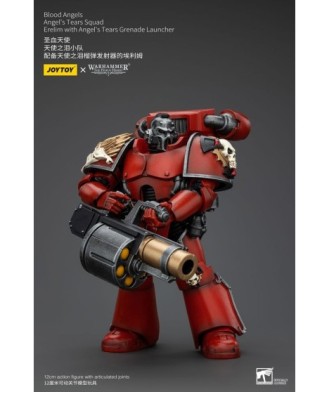 Warhammer The Horus Heresy Action Figure 1/18 Blood Angels Angel's Tears Squad Erelim+Angel'sTearsGrenadeLauncher 12cm