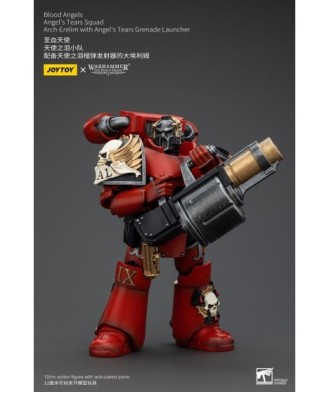 Warhammer The Horus Heresy Action Figure 1/18 Blood Angels Angel's Tears Squad Arch-Erelim+Angel'sTearsGrenadeLauncher