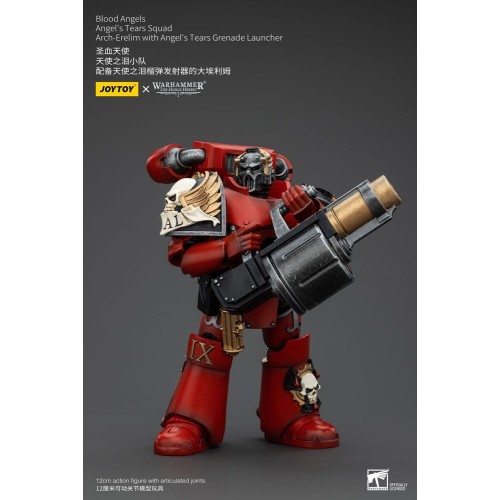 Warhammer The Horus Heresy Action Figure 1/18 Blood Angels Angel's Tears Squad Arch-Erelim+Angel'sTearsGrenadeLauncher