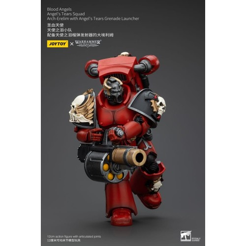Warhammer The Horus Heresy Action Figure 1/18 Blood Angels Angel's Tears Squad Arch-Erelim+Angel'sTearsGrenadeLauncher