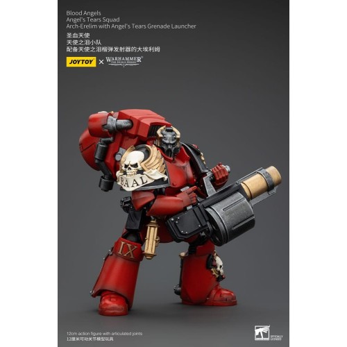 Warhammer The Horus Heresy Action Figure 1/18 Blood Angels Angel's Tears Squad Arch-Erelim+Angel'sTearsGrenadeLauncher
