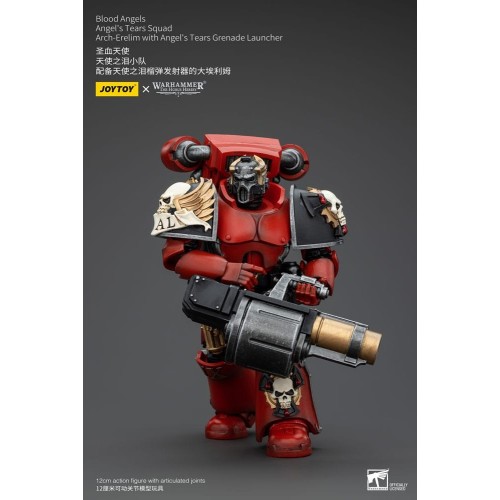 Warhammer The Horus Heresy Action Figure 1/18 Blood Angels Angel's Tears Squad Arch-Erelim+Angel'sTearsGrenadeLauncher