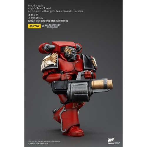 Warhammer The Horus Heresy Action Figure 1/18 Blood Angels Angel's Tears Squad Arch-Erelim+Angel'sTearsGrenadeLauncher