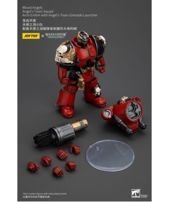 Warhammer The Horus Heresy Action Figure 1/18 Blood Angels Angel's Tears Squad Arch-Erelim+Angel'sTearsGrenadeLauncher