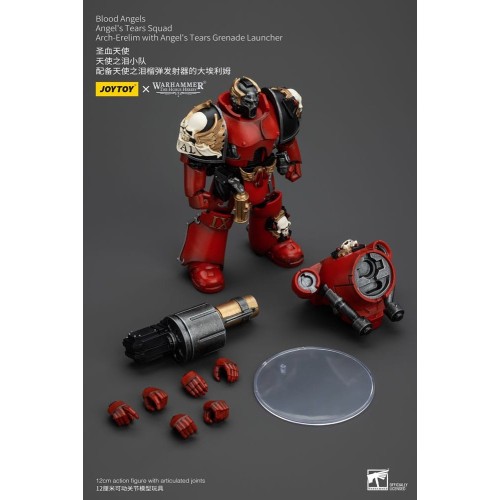 Warhammer The Horus Heresy Action Figure 1/18 Blood Angels Angel's Tears Squad Arch-Erelim+Angel'sTearsGrenadeLauncher