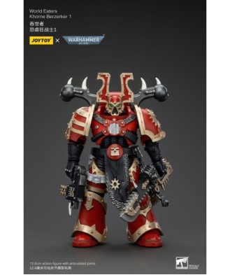 Warhammer 40k Action Figure 1/18 World Eaters Khorne Berzerker 1 13 cm