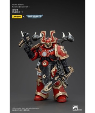 Warhammer 40k Action Figure 1/18 World Eaters Khorne Berzerker 1 13 cm