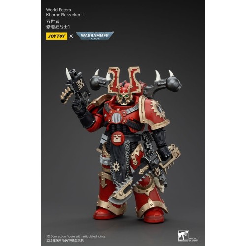 Warhammer 40k Action Figure 1/18 World Eaters Khorne Berzerker 1 13 cm