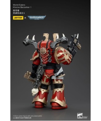 Warhammer 40k Action Figure 1/18 World Eaters Khorne Berzerker 1 13 cm