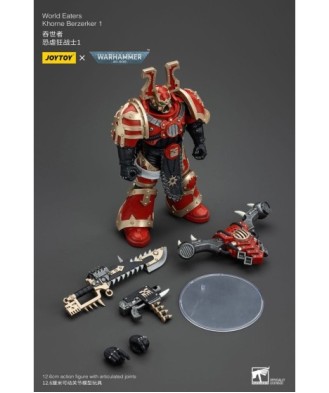 Warhammer 40k Action Figure 1/18 World Eaters Khorne Berzerker 1 13 cm