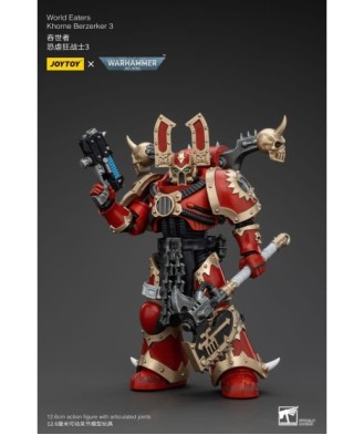 Warhammer 40k Action Figure 1/18 World Eaters Khorne Berzerker 3 13 cm