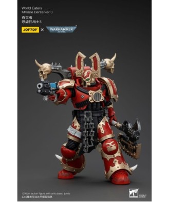 Warhammer 40k Action Figure 1/18 World Eaters Khorne Berzerker 3 13 cm