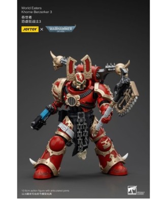 Warhammer 40k Action Figure 1/18 World Eaters Khorne Berzerker 3 13 cm
