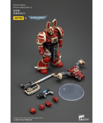 Warhammer 40k Action Figure 1/18 World Eaters Khorne Berzerker 3 13 cm