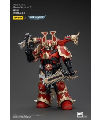 Warhammer 40k Action Figure 1/18 World Eaters Khorne Berzerker 5 13 cm
