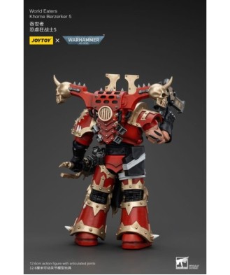 Warhammer 40k Action Figure 1/18 World Eaters Khorne Berzerker 5 13 cm