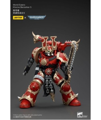 Warhammer 40k Action Figure 1/18 World Eaters Khorne Berzerker 5 13 cm