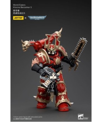 Warhammer 40k Action Figure 1/18 World Eaters Khorne Berzerker 5 13 cm
