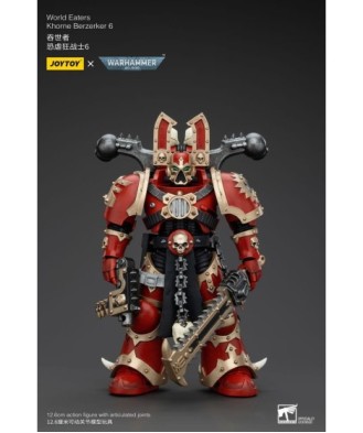 Warhammer 40k Action Figure 1/18 World Eaters Khorne Berzerker 6 13 cm
