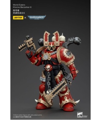 Warhammer 40k Action Figure 1/18 World Eaters Khorne Berzerker 6 13 cm