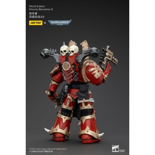 Warhammer 40k Action Figure 1/18 World Eaters Khorne Berzerker 6 13 cm