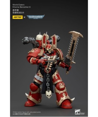 Warhammer 40k Action Figure 1/18 World Eaters Khorne Berzerker 6 13 cm