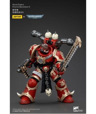 Warhammer 40k Action Figure 1/18 World Eaters Khorne Berzerker 6 13 cm